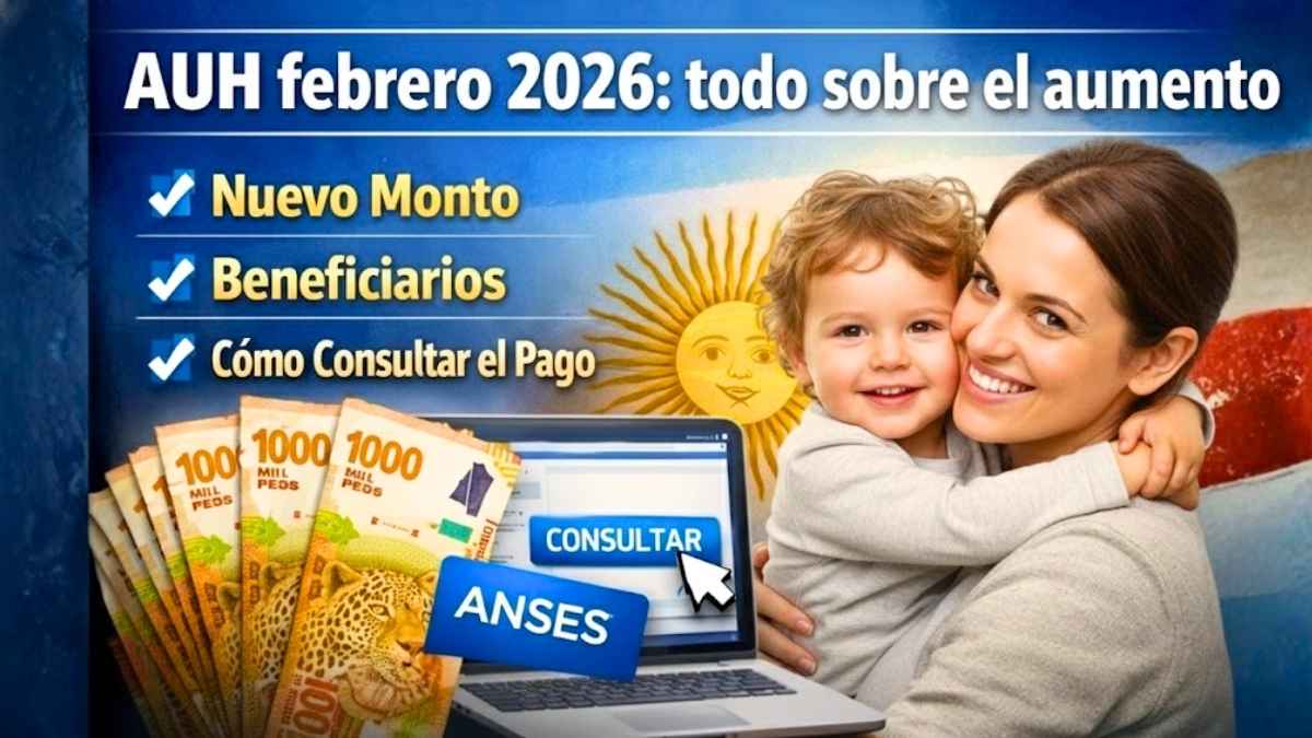 AUH febrero 2026 todo sobre el aumento beneficiarios y consulta en línea
